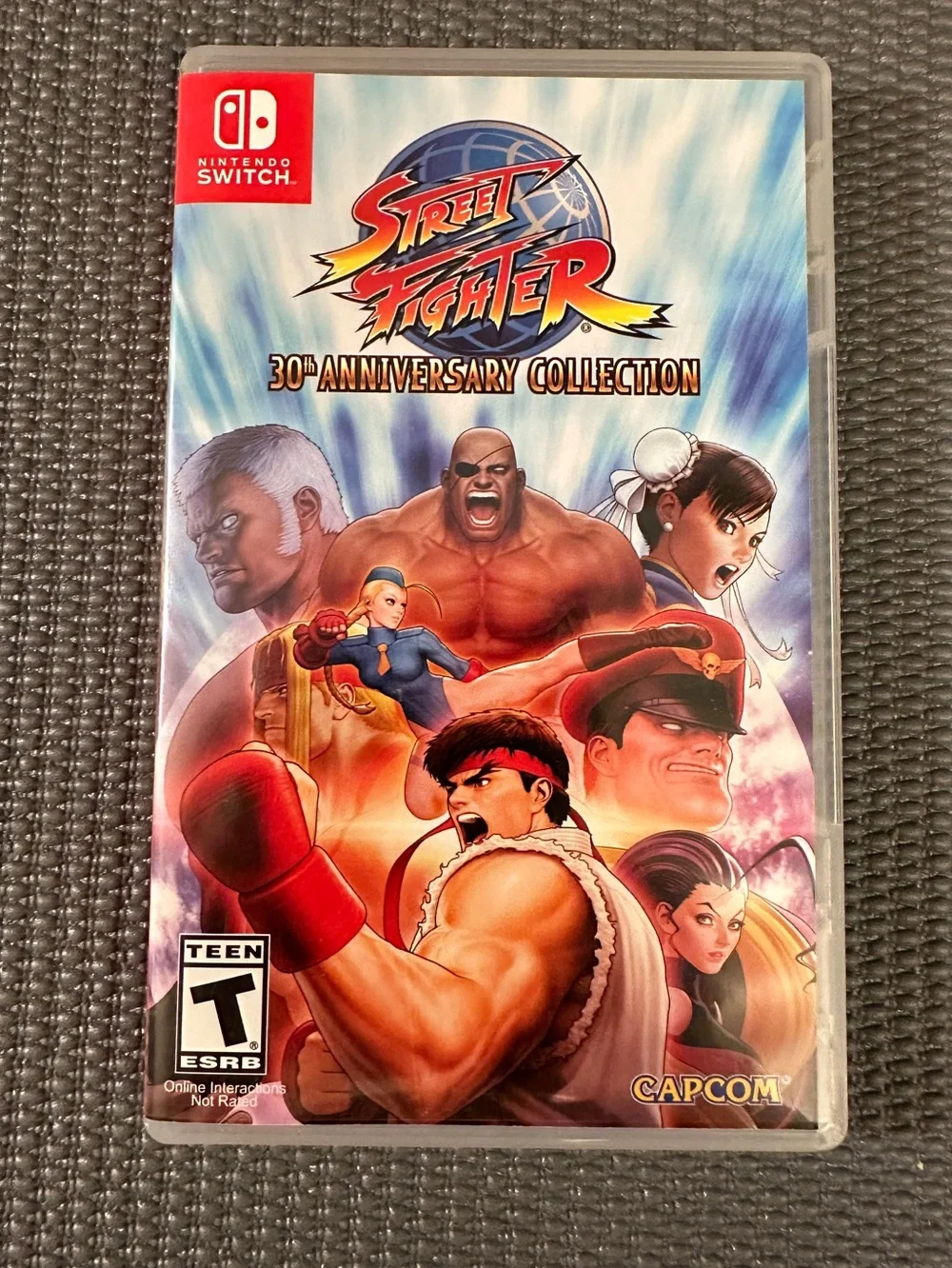 Street fighter Nintendo Switch Game with case